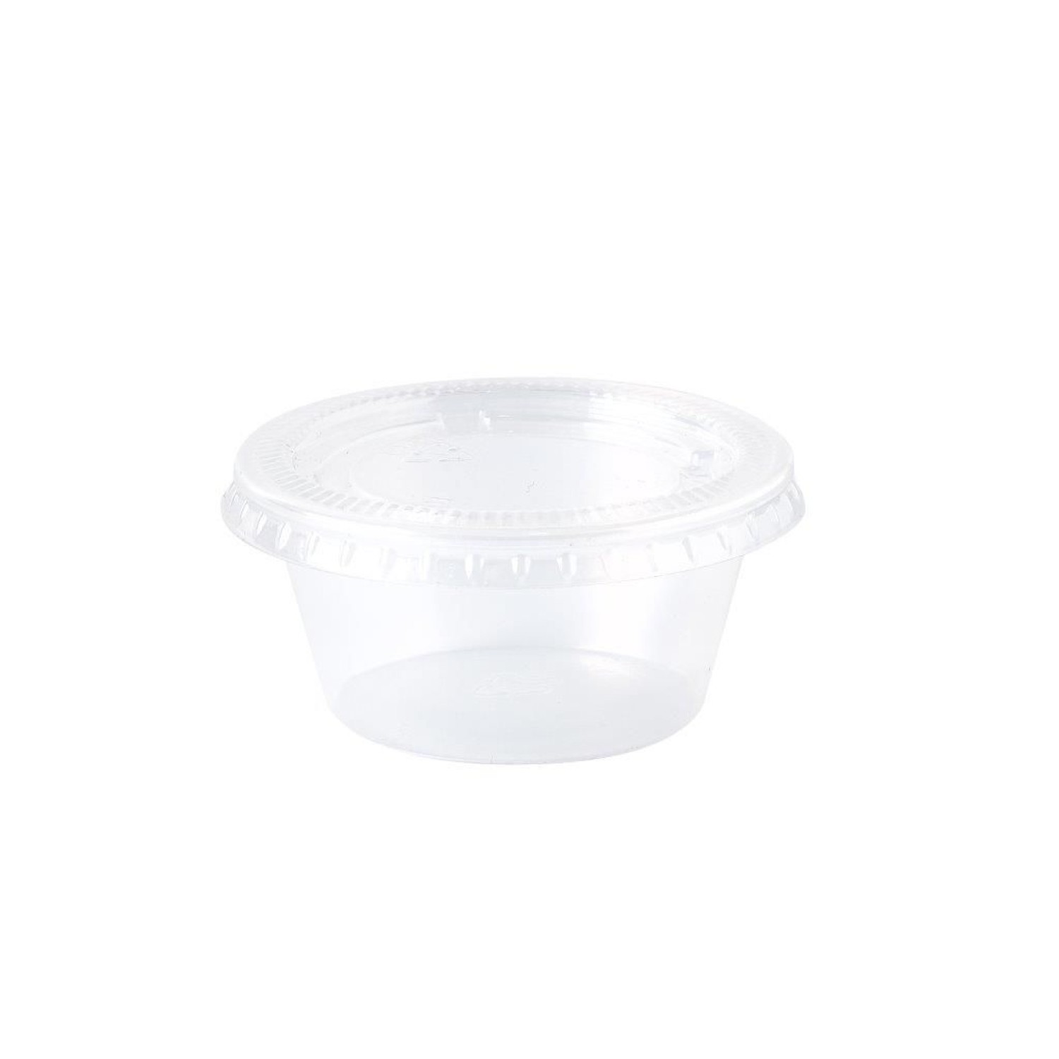 Clear sauce container 2oz
