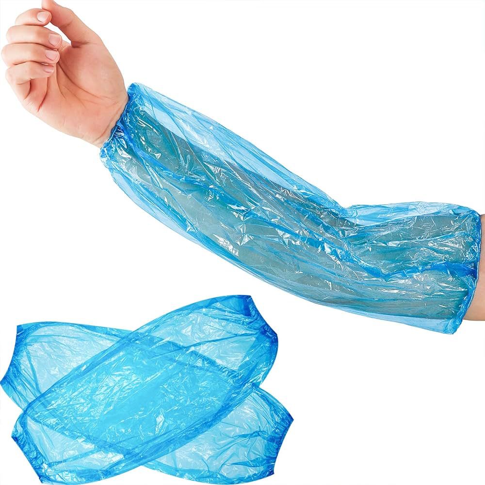 Disposable Arm Sleeves Plastic 100pcs